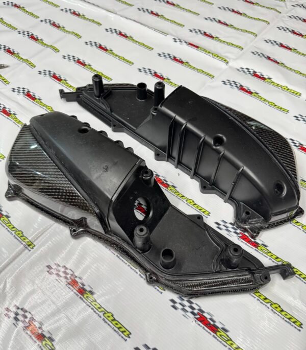 Carbon Air Filter Cover 1 for Yamaha XMAX V1 & V2 – XV1-020 Black Twill Carbon RM209 Ready Stock and RM188 Preorder