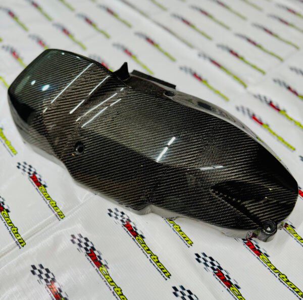 Carbon CVT Cover for Yamaha XMAX V1 & V2 – XV1-022 Black Twill Carbon RM409 Ready Stock and RM368 Preorder