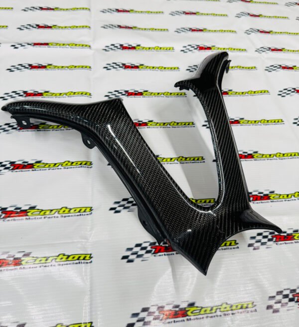 Carbon Console Panel Y Cover for Yamaha XMAX V1 – XV1-016 Black Twill Carbon RM289 Ready Stock and RM260 Preorder