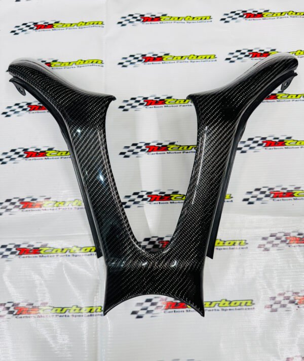 Carbon Console Panel Y Cover for Yamaha XMAX V1 – XV1-016 Black Twill Carbon RM289 Ready Stock and RM260 Preorder