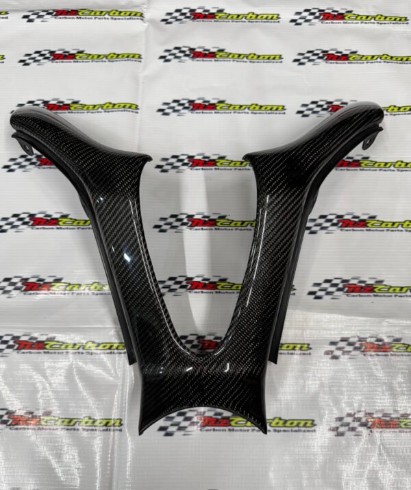 Carbon Console Panel Y Cover for Yamaha XMAX V1 – XV1-016 Black Twill Carbon RM289 Ready Stock and RM260 Preorder