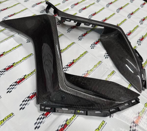 Carbon Console Panel S Cover for Yamaha XMAX V2 – XV2-013 Black Twill Carbon RM569 Ready Stock and RM512 Preorder