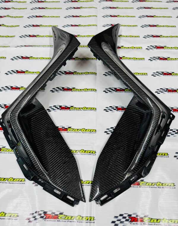 Carbon Console Panel S Cover for Yamaha XMAX V2 – XV2-013 Black Twill Carbon RM569 Ready Stock and RM512 Preorder