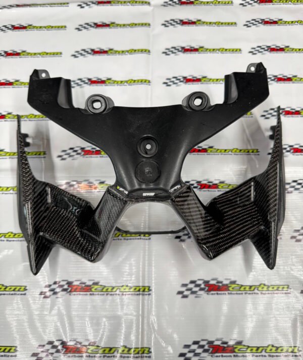 Carbon Headlamp Cover for Yamaha XMAX V1 – XV1-011 Black Twill Carbon RM309 Ready Stock and RM278 Preorder