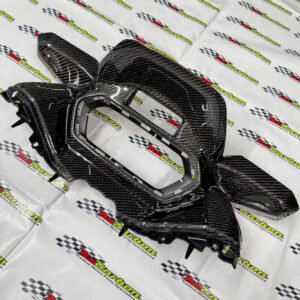 Carbon Meter Panel Cover for Yamaha XMAX V2 – XV2-025 Black Twill Carbon RM419 Ready Stock and RM377 Preorder