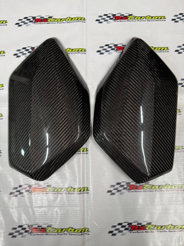 Carbon Drawer L/R Cover for Yamaha XMAX V2 – Black Twill – Ready Stock & Preorder – RM389 incl. SST