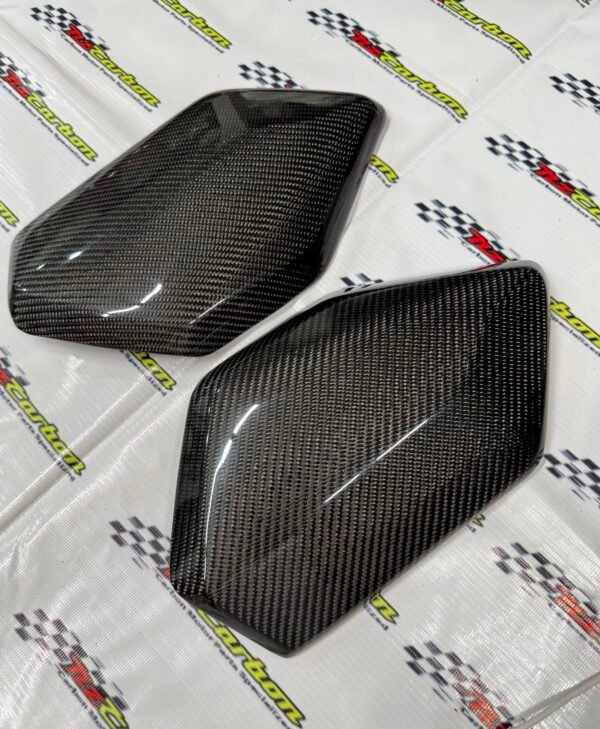 Carbon Drawer L/R Cover for Yamaha XMAX V2 – Black Twill – Ready Stock & Preorder – RM389 incl. SST