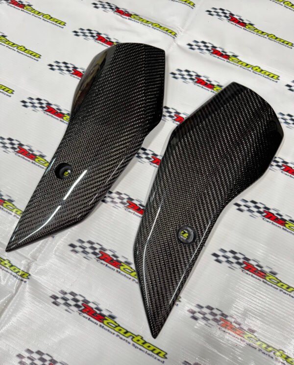 Carbon Front Fender Trims for Yamaha XMAX V2 – XV2-026 Black Twill Carbon RM369 Ready Stock and RM332 Preorder
