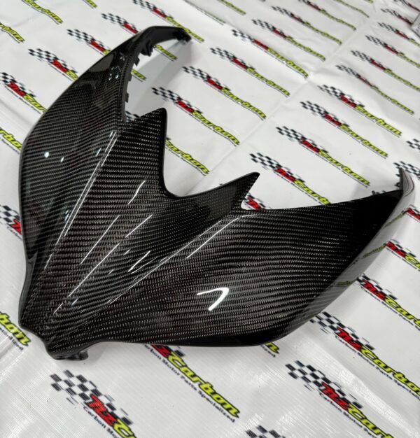 Carbon Front Cover Shield for Yamaha XMAX V1 – Black Twill – Ready Stock & Preorder – RM439 incl. SST