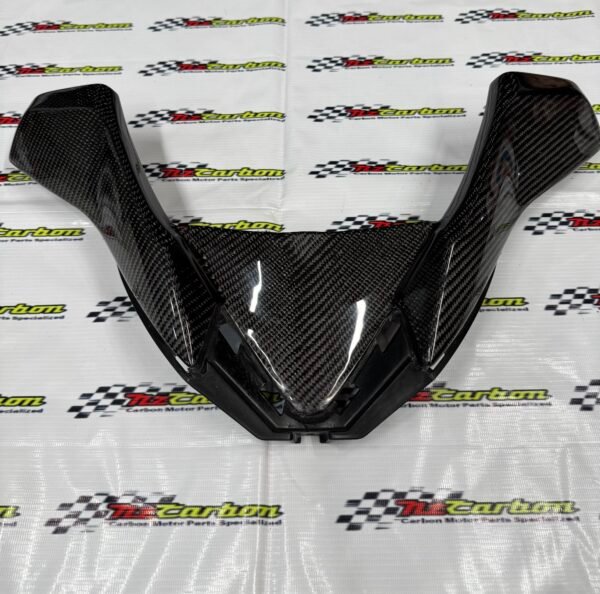 Carbon Front Cowling Panel for Yamaha XMAX V1 – XV1-010 Black Twill Carbon RM269 Ready Stock and RM242 Preorder