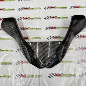 Carbon Front Cowling Panel for Yamaha XMAX V1 – XV1-010 Black Twill Carbon RM269 Ready Stock and RM242 Preorder