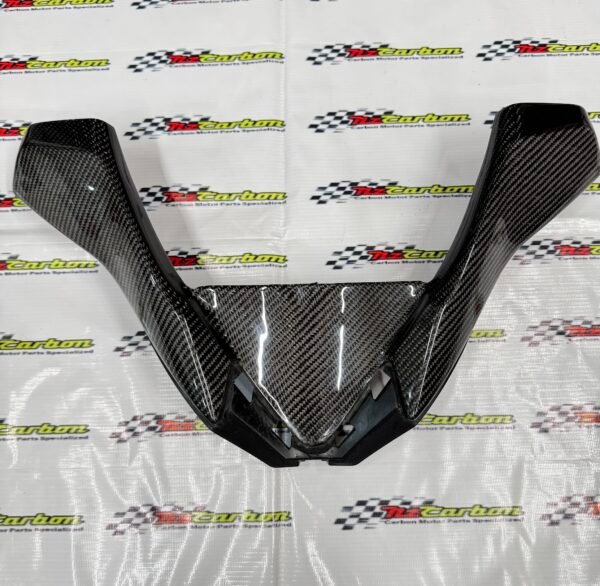 Carbon Front Cowling Panel for Yamaha XMAX V1 – XV1-010 Black Twill Carbon RM269 Ready Stock and RM242 Preorder