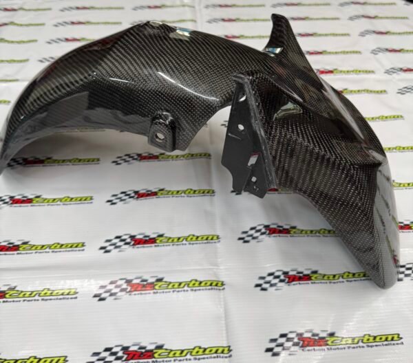 Carbon Front Fender for Yamaha XMAX V1 – Black Twill – Ready Stock & Preorder – RM439 incl. SST
