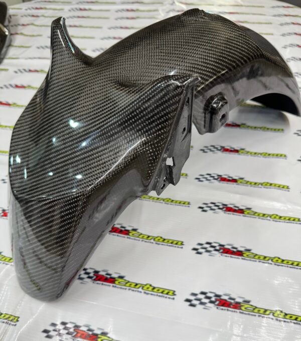 Carbon Front Fender for Yamaha XMAX V1 – Black Twill – Ready Stock & Preorder – RM439 incl. SST