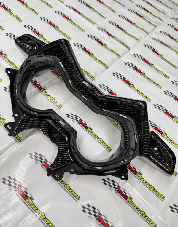 Carbon Inner Meter Cover for Yamaha XMAX V1 – XV1-032 Black Twill Carbon RM419 Ready Stock and RM377 Preorder