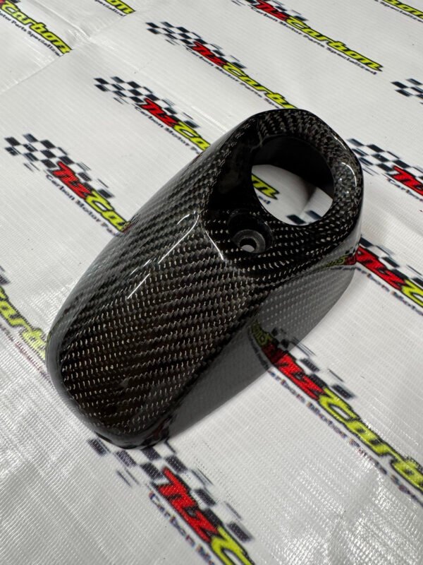 Carbon Muffler Tip Cover for Yamaha XMAX V1 & V2 – XV1-008 Black Twill Carbon RM149 Ready Stock and RM134 Preorder
