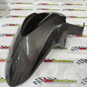 Carbon Rear Hugger for Yamaha XMAX V1 & V2 – XV1-006 Black Twill Carbon RM339 Ready Stock and RM305 Preorder