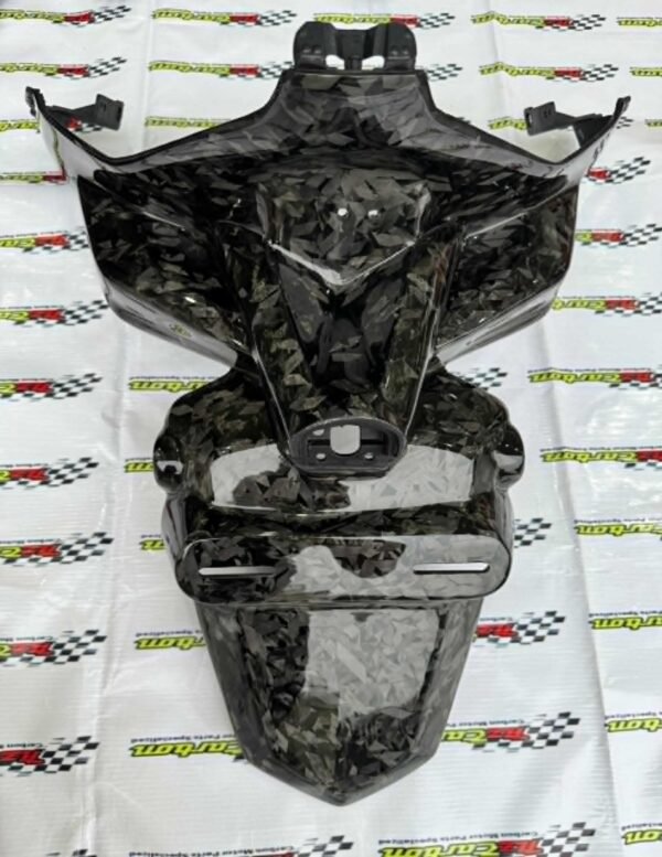 Carbon Rear Fender for Yamaha XMAX V2 & V3 – Black Twill, F1, Big Twill, Forge Diamond – Ready Stock & Preorder – From RM549 incl. SST